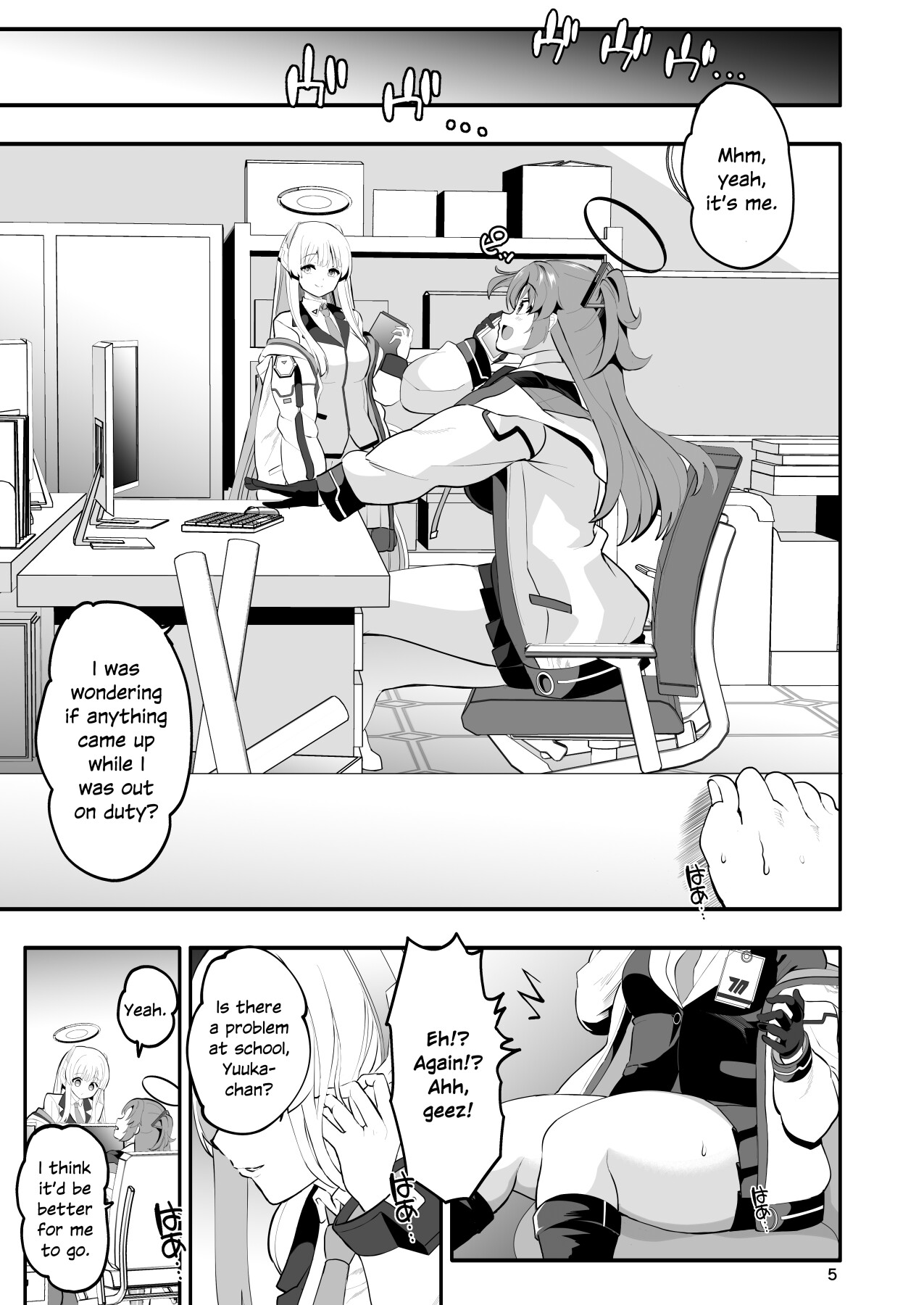 Hentai Manga Comic-The undisclosed dating records of Seminar's secretary-Read-4